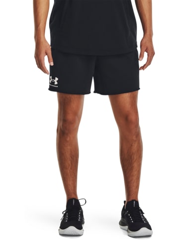 Under Armour Sweatshort "Rival" zwart