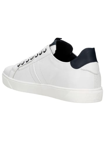 Wojas Skórzane sneakersy w kolorze białym