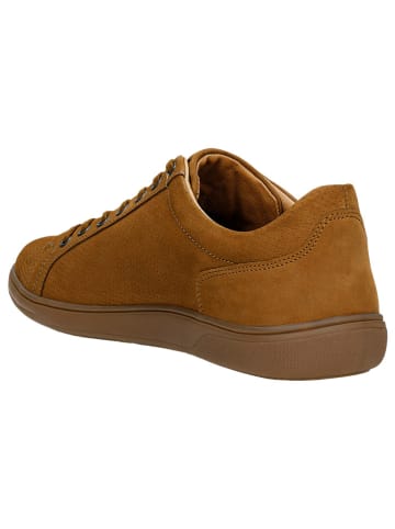 Wojas Leder-Sneakers in Hellbraun