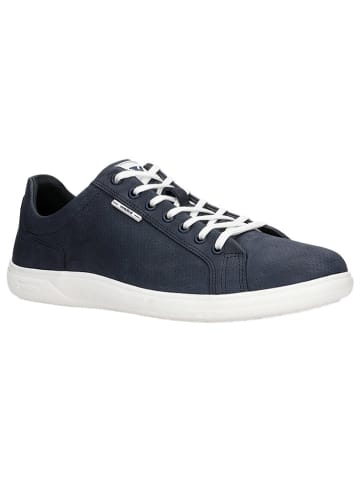 Wojas Skórzane sneakersy w kolorze granatowym