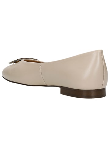 Wojas Leder-Ballerinas in Beige