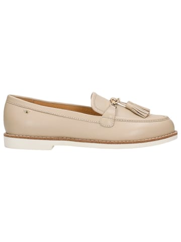 Wojas Leren mocassins beige
