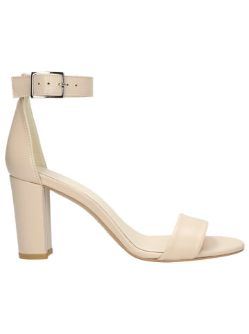 Wojas Leder-Sandaletten in Beige