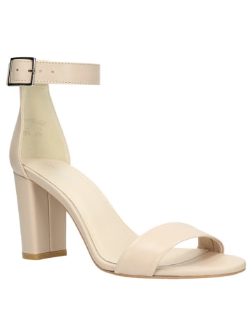Wojas Leder-Sandaletten in Beige
