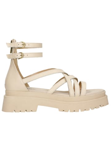 Wojas Leder-Sandalen in Beige