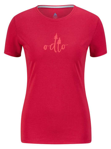 Odlo Shirt "Kumano Trees" in Rot