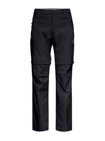 Odlo Spodnie funkcyjne Zipp-Off "Wedgemount" w kolorze czarnym