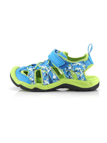 Alpine Pro Halbsandalen "Grobo" in Blau/ Grün