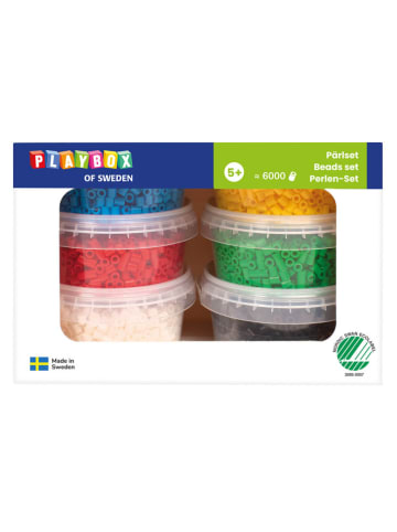 Playbox 6.000-częściowy zestaw koralików do prasowanek - 5+