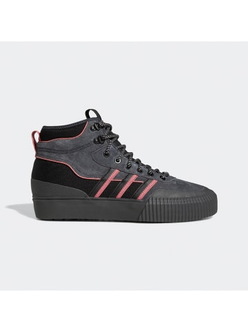 adidas Leder-Sneakers "AKANDO ATR" in Schwarz/ Grau