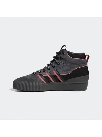 adidas Leder-Sneakers "AKANDO ATR" in Schwarz/ Grau