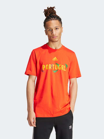 adidas Koszulka "Portugal" w kolorze pomarańczowym