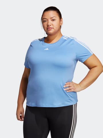 adidas Koszulka sportowa "Train Essentials" w kolorze błękitnym