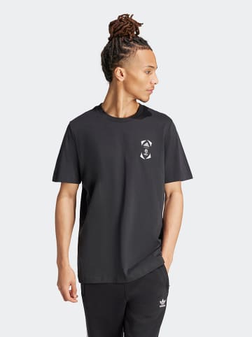 adidas Shirt "OE STADIUM" in Schwarz