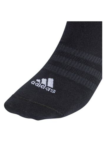 adidas 3-delige set: sportsokken zwart