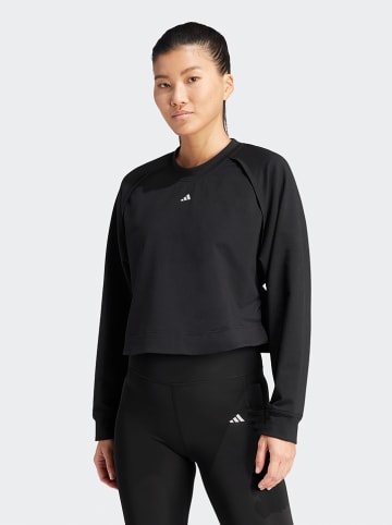 adidas Functioneel sweatshirt "Power Cover Up" zwart