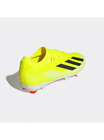 adidas Buty "X CRAZYFAST LEAGUE FG" w kolorze żółtym do piłki nożnej