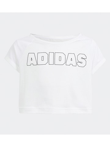 adidas Koszulka sportowa "AEROREADY" w kolorze białym