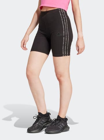 adidas Szorty "Biker" w kolorze czarnym