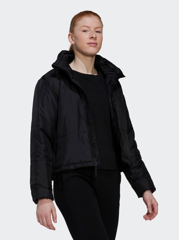 adidas Kurtka pikowana w kolorze czarnym