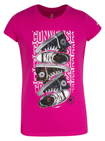 Converse Koszulka w kolorze różowym
