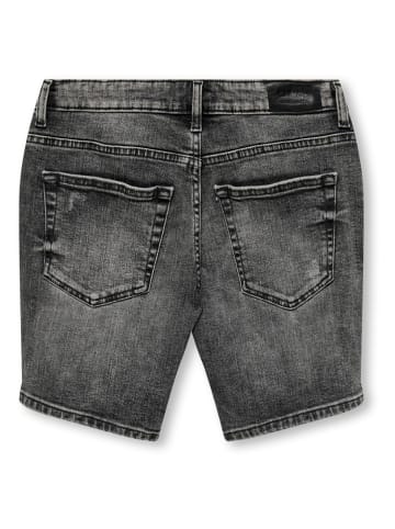 KIDS ONLY Spijkershort "Edge" antraciet