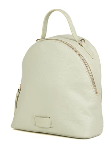 COCCINELLE Leren rugzak crème - (B)22 x (H)24 x (D)9 cm