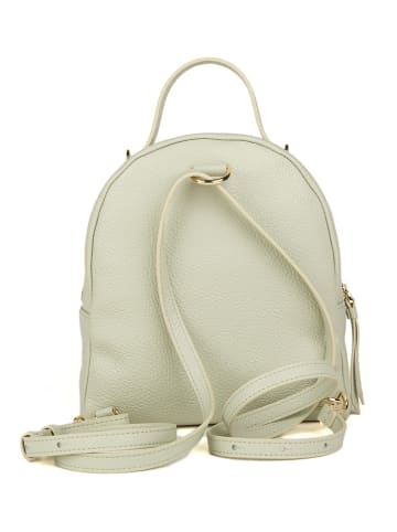 COCCINELLE Leder-Rucksack in Creme - (B)22 x (H)24 x (T)9 cm