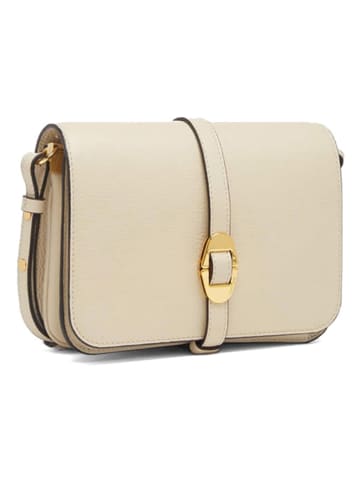 COCCINELLE Leren schoudertas beige - (B)21 x (H)16 cm