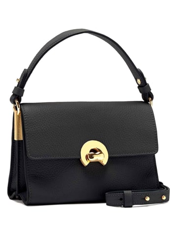 COCCINELLE Leren handtas zwart - (B)19 x (L)14 cm