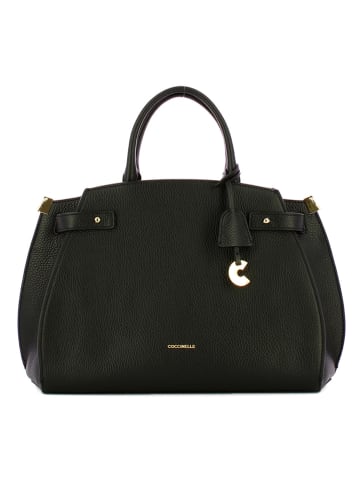 COCCINELLE Leren handtas zwart - (B)36 x (L)28 cm