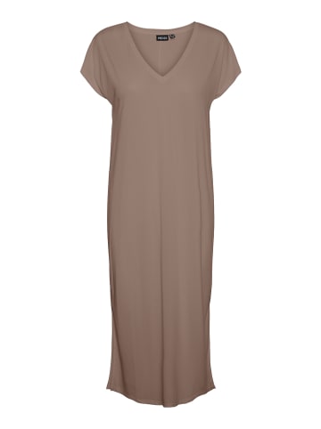 Pieces Kleid in Hellbraun