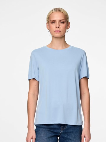 Pieces Shirt in Hellblau