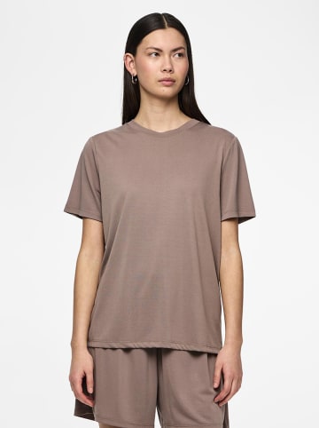Pieces Shirt lichtbruin