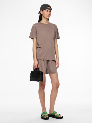 Pieces Shirt lichtbruin