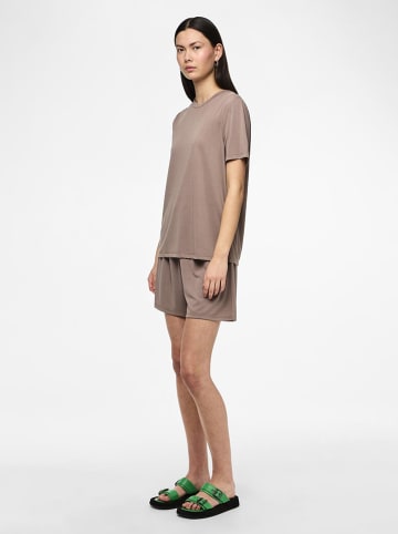 Pieces Shirt lichtbruin