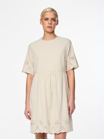 Pieces Jurk crème