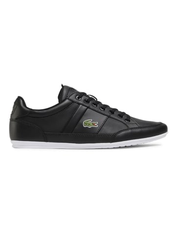 Lacoste Skórzane sneakersy "Chaymon" w kolorze czarnym
