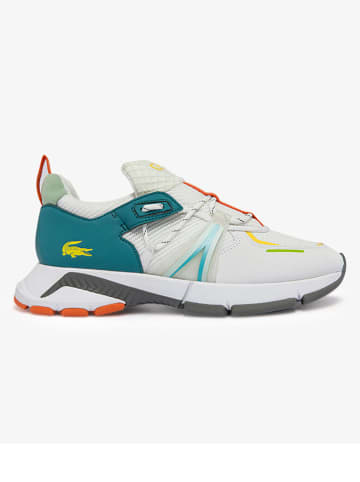 Lacoste Sneakers in Grau/ Türkis
