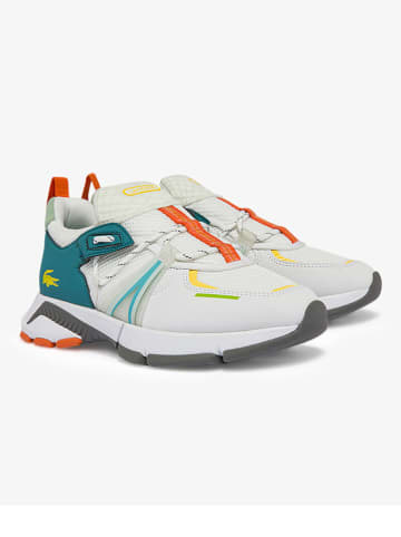 Lacoste Sneakers in Grau/ Türkis