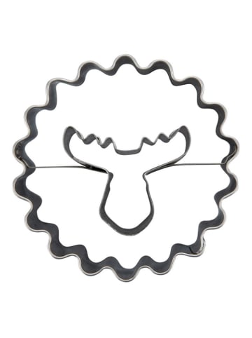 Zenker 2-delige set: uitsteekvormen zilverkleurig - Ø 5,4 cm