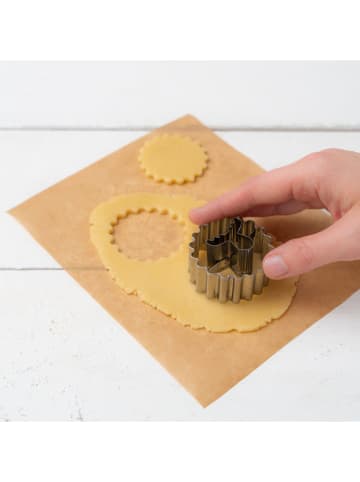 Zenker Foremki (2 szt.) w kolorze srebrnym do wycinania - Ø 5,4 cm