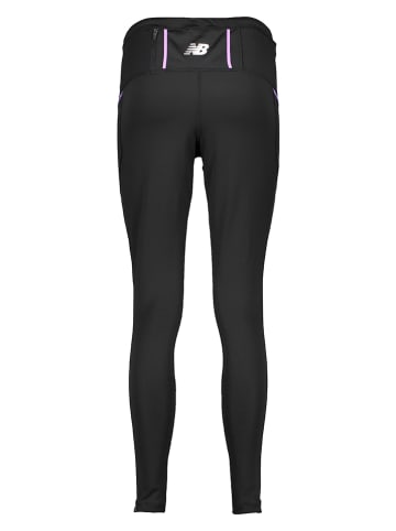 New Balance Legginsy funkcyjne w kolorze czarnym