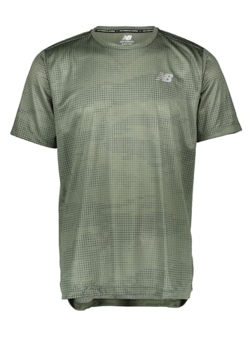 New Balance Laufshirt "Impact Run" in Khaki