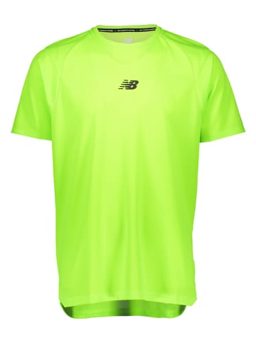 New Balance Koszulka "Nvent" w kolorze zielonym do biegania