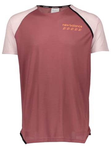 New Balance Trainingsshirt in Bordeaux