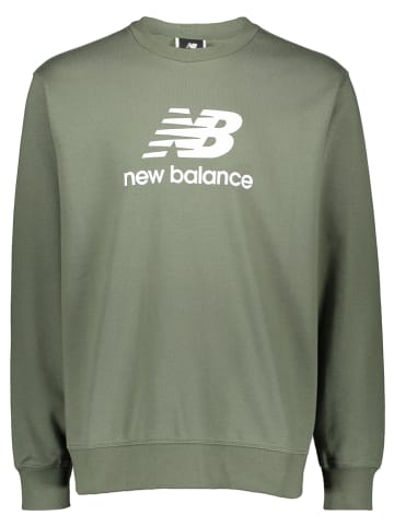 New Balance Bluza "Essentials" w kolorze khaki