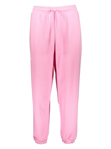 New Balance Spodnie dresowe "Essentials" w kolorze różowym