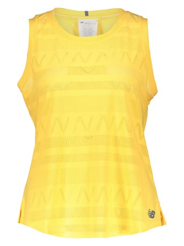 New Balance Koszulka "Speed" w kolorze żółtym do biegania