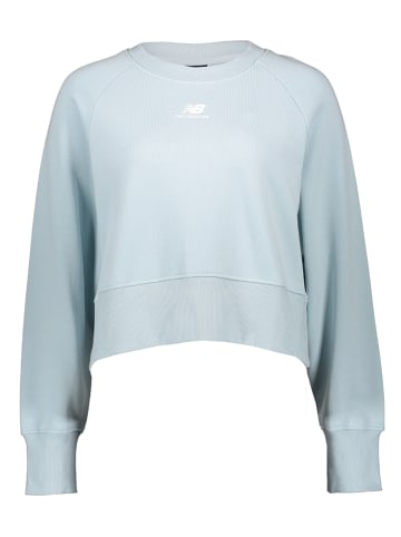 New Balance Sweatshirt "Athletics Mystic Minerals" in Hellblau